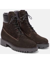 Totême - Husky Leather Ankle Boots - Lyst