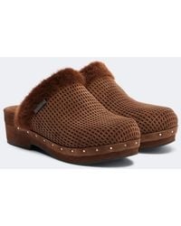 Brunello Cucinelli - Monili Suede Clogs - Lyst