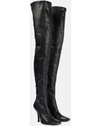 KHAITE - Eva 100 Leather Over-The-Knee Boots - Lyst