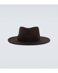 Borsalino - Wool Felt Panama Hat - Lyst