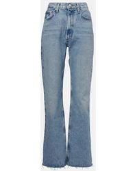 Agolde - Leena High-Rise Flared Jeans - Lyst