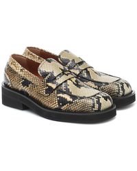 Marni Mocassini in pelle stampata - Multicolore