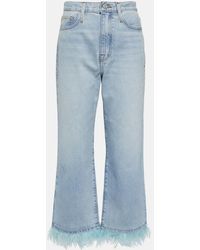 FRAME - Le Dancing Jane Straight Jeans - Lyst