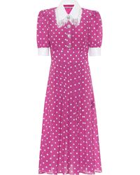 alessandra rich polka dot dress knock off