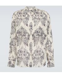 Commas - Silk And Cotton Shirt - Lyst