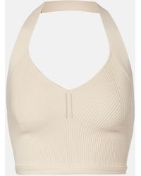 Wardrobe NYC - Crop Top De Algodon - Lyst