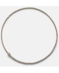 Sophie Bille Brahe - Collier De Tennis Classique 18Kt Necklace With Diamonds - Lyst