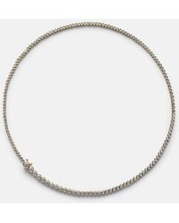 Sophie Bille Brahe - Collier De Tennis Classique 18Kt Necklace With Diamonds - Lyst