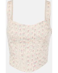 Polo Ralph Lauren - Cotton-Blend Top - Lyst