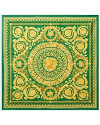 Versace - Barocco Silk Twill Scarf - Lyst