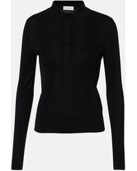 Dries Van Noten - Cotton Polo Sweater - Lyst