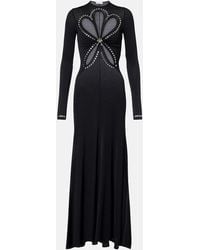 Rabanne - Second Skin Effect Long Dress - Lyst