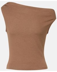 Leset - Top Lauren Aus Jersey - Lyst