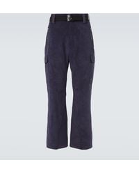 Bogner - Pantalones De Esqui Acanalados Corbin Con Cinturon - Lyst