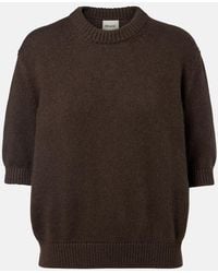 KHAITE - Davin Cashmere Sweater - Lyst