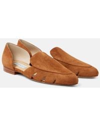 Gabriela Hearst - Rory Suede Flats - Lyst