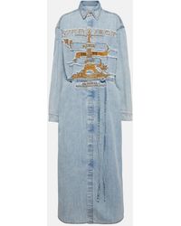 Y. Project - Evergreen Paris' Best Denim Shirt Dress - Lyst