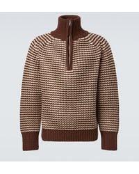 Studio Nicholson - X Aaron Levine Pullover Bristol Aus Schurwolle - Lyst