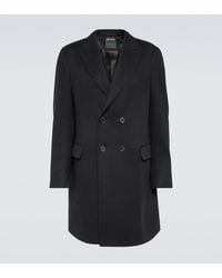 ZEGNA - Wool And Cashmere-Blend Coat - Lyst