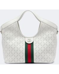 Gucci - Giglio Small Leather Tote Bag - Lyst