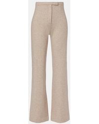 Loro Piana - Robin Cashmere-Blend Straight Pants - Lyst