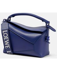 Loewe - Puzzle Edge Small Leather Shoulder Bag - Lyst