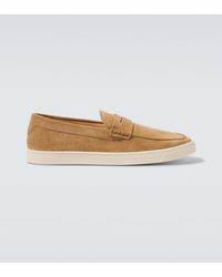 Brunello Cucinelli - Suede Loafers - Lyst