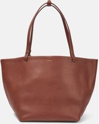 The Row - Park Leather Tote Bag - Lyst