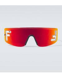 Fendi - Ff Shield Sunglasses - Lyst