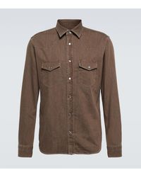 Tom Ford - Hemd aus Baumwolle - Lyst