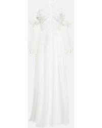 Giambattista Valli - Off-the-shoulder Silk Gown - Lyst