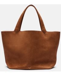 Alaïa - Le Cabas Leather Tote Bag - Lyst
