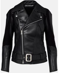 Junya Watanabe - Belted Biker Jacket - Lyst