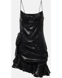 Alessandra Rich - Miniabito Con Ruches - Lyst