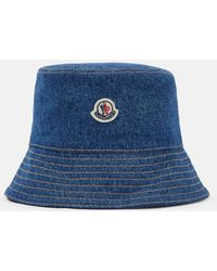 Moncler - Hut aus Denim - Lyst