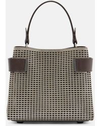 Brunello Cucinelli - Essence Small Leather Top-Handle Bag - Lyst