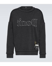 Undercover - Embroidered Cotton-blend Sweatshirt - Lyst