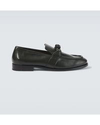 Bottega Veneta - Loafers Astaire Knot Aus Leder - Lyst