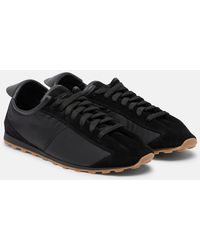 Jacquemus - Tennis Suede-Trimmed Sneakers - Lyst