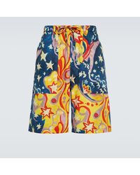 Marni - X No Vacancy Inn Shorts De Algodon - Lyst
