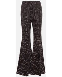 Proenza Schouler - High-Rise Flared Pants - Lyst