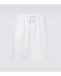 Fedeli - Bermuda-Shorts Vico Aus Leinen - Lyst