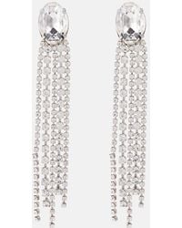 Jennifer Behr - Crystal-embellished Earrings - Lyst