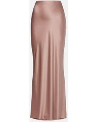 The Sei - Silk Satin Maxi Skirt - Lyst