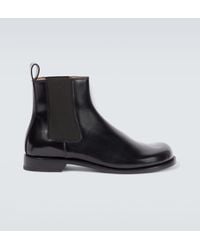 Loewe - Campo Leather Chelsea Boots - Lyst