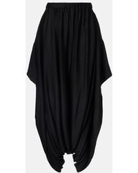 Junya Watanabe - High-Rise Wool Tapered Pants - Lyst