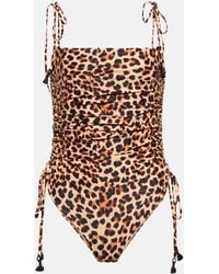 Johanna Ortiz - Leopard-print One-piece Swimsuit - Lyst