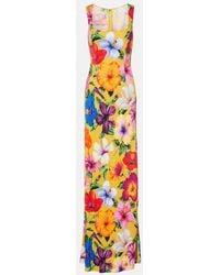 Dolce & Gabbana - Floral Gown - Lyst