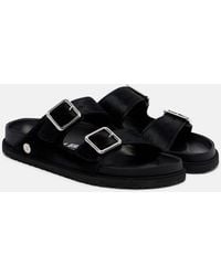 Birkenstock - Mules Arizona En Cuir Facon Poulain - Lyst