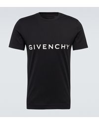 Givenchy T-Shirt aus Baumwoll-Jersey - Schwarz